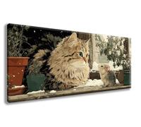 Diamond Art Kits Adults, Paint by Numbers for Adults Cat Pattern with Round Full Drill, Animals Diamond Painting Large 100 * 200CM Canvas, DIY Crystal Art Paintings for Room Decor, Gifts -zzg2508H2