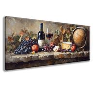 Diamond Art Kits Adults, Paint by Numbers for Adults Cocktail Pattern with Round Full Drill, Fruit Diamond Painting Large 100x200 cm Canvas, DIY Crystal Art Paintings for Room Decor, Gifts -zzg2508B3