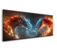 Diamond Art Kits Adults, Paint by Numbers for Adults Dragon Pattern with Round Full Drill, Animals Diamond Painting Large 60 * 120cm Canvas, DIY Crystal Art Paintings for Room Decor, Gifts -zzg25086Q