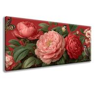 Diamond Art Kits Adults, Paint by Numbers for Adults Flowers Pattern with Round Full Drill, Bird Diamond Painting Large 100x200 cm Canvas, DIY Crystal Art Paintings for Room Decor, Gifts -zzg250848