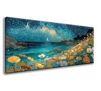 Diamond Art Kits Adults, Paint by Numbers for Adults Flowers Pattern with Round Full Drill, Starry Sky Diamond Painting Large 24x48inch Canvas, DIY Crystal Art Paintings for Room Decor -zzg2508I1