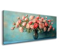 Diamond Art Kits Adults, Paint by Numbers for Adults Flowers Pattern with Round Full Drill, Vase Diamond Painting Large 16x32inch Canvas, DIY Crystal Art Paintings for Room Decor, Gifts -zzg250870