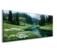 Diamond Art Kits Adults, Paint by Numbers for Adults Forest Pattern with Round Full Drill, Landscape Diamond Painting Large 40x80 cm Canvas, DIY Crystal Art Paintings for Room Decor, Gifts -zzg250893