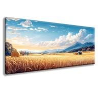 Diamond Art Kits Adults, Paint by Numbers for Adults Landscape Pattern with Round Full Drill, Autumn Diamond Painting Large 60 * 120cm Canvas, DIY Crystal Art Paintings for Room Decor -zzg2508HW