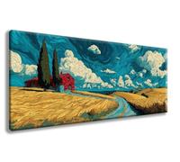 Diamond Art Kits Adults, Paint by Numbers for Adults Landscape Pattern with Round Full Drill, Grassland Diamond Painting Large 40 * 80cm Canvas, DIY Crystal Art Paintings for Room Decor -zzg2508W7