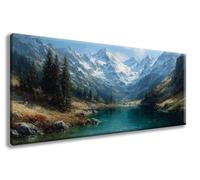 Diamond Art Kits Adults, Paint by Numbers for Adults Landscape Pattern with Round Full Drill, Mountains Diamond Painting Large 40 * 80cm Canvas, DIY Crystal Art Paintings for Room Decor -zzg2508F9