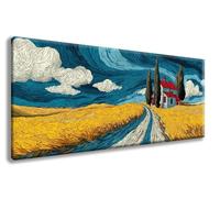 Diamond Art Kits Adults, Paint by Numbers for Adults Landscape Pattern with Round Full Drill, Wheat Field Diamond Painting Large 60 * 120CM Canvas, DIY Crystal Art Paintings for Room Decor -zzg2508GW