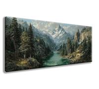 Diamond Art Kits Adults, Paint by Numbers for Adults Mountain Pattern with Round Full Drill, Landscape Diamond Painting Large 60 * 120cm Canvas, DIY Crystal Art Paintings for Room Decor -zzg2508A3