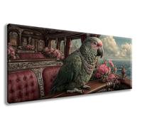 Diamond Art Kits Adults, Paint by Numbers for Adults Parrot Pattern with Round Full Drill, Animals Diamond Painting Large 50x80inch Canvas, DIY Crystal Art Paintings for Room Decor, Gifts -zzg2508UH