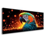 Diamond Art Kits Adults, Paint by Numbers for Adults Parrot Pattern with Round Full Drill, Animals Diamond Painting Large 24x48inch Canvas, DIY Crystal Art Paintings for Room Decor, Gifts -zzg25089N