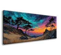 Diamond Art Kits Adults, Paint by Numbers for Adults Starry Sky Pattern with Round Full Drill, Landscape Diamond Painting Large 80 * 160CM Canvas, DIY Crystal Art Paintings for Room Decor -zzg250836