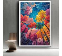 Diamond Art Kits Adults Tree Diamond Painting Kit, Large Dimond Art 24x32inch/60x80cm 5D Full Drill Gem Crystal Arts and Crafts for Adults Kids, DIY Painting by Numbers Sequin Arts Kits Color 0z-2