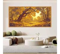 Diamond Art Kits Autumn 32x64 inch, 2026 New Diamond Painting Forest 5D DIY Rhinestone Gem Art Accessories, Arts and Crafts for Adults Embroidery Canvas Picture Kits, Hobbies for Adults Women O-704X