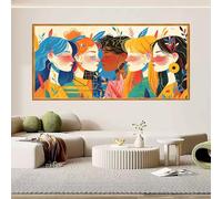 Diamond Art Kits Beauty 12x24 inch, 2026 New Diamond Painting Portrait 5D DIY Rhinestone Gem Art Accessories, Arts and Crafts for Adults Embroidery Canvas Picture Kits, Hobbies for Adults Women O-230X