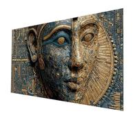 Diamond Art Kits Egypt Diamond Painting 32x16In, Landscape Paint by Numbers with Rhinestones on Canvas, Cross Stitch Embroidery Colorful Gem Art and Crafts for Adults As Room Decor, Gifts model-234