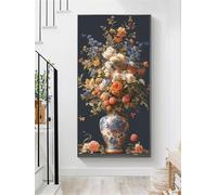 Diamond Art Kits Flower 32x64 inch, 2026 New Diamond Painting Vase 5D DIY Rhinestone Gem Art Accessories, Arts and Crafts for Adults Embroidery Canvas Picture Kits, Hobbies for Adults Women O-750X