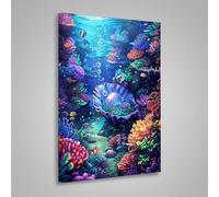 Diamond Art Kits for Adults Pearl Diamond PaintingShell 5D Dimond Painting with Round Full Drill, Adults DIY Crystal Arts and Crafts Kits Embroidery Pictures for Home Wall Decor8x12 inch PjY8609 I-9