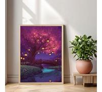 Diamond Art Kits for Adults - Tree & Dream - 50x70cm 5D Full Drill DIY Diamond Painting for Home Decor, Crystal Rhinestone Craft for Relaxation & Stress Relief, Creative Gift for Women/Men 1Z-250