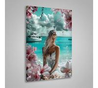 Diamond Art Kits for Adults Woman Diamond PaintingFlower 5D Dimond Painting with Round Full Drill, Adults DIY Crystal Arts and Crafts Kits Embroidery Pictures for Home Wall Decor8x12 inch PjY8511 2-9