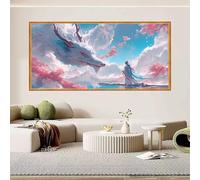 Diamond Art Kits Japan 16x32 inch, 2026 New Diamond Painting Dragon 5D DIY Rhinestone Gem Art Accessories, Arts and Crafts for Adults Embroidery Canvas Picture Kits, Hobbies for Adults Women O-352X
