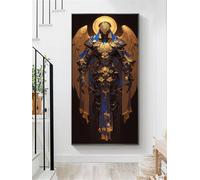 Diamond Art Kits Knight 32x64 inch, 2026 New Diamond Painting Angel 5D DIY Rhinestone Gem Art Accessories, Arts and Crafts for Adults Embroidery Canvas Picture Kits, Hobbies for Adults Women O-770X