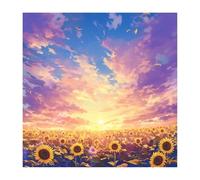 Diamond Art Landscape 2026 New Diamond Painting Flower 65x65cm,Crystal Art DIY Square Drill Mosaic kits for Adults,Arts and Crafts for Adults Christmas Halloween New Year Gifts Home Decoration O-1202z
