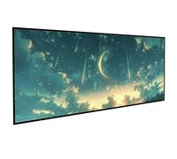 Diamond Art Landscape Diamont Painting Kits Adults Rain Diamonds Painting Full Drill Crystal Kits for Adults Beginners, DIY Cross Stitch Embroidery Crafts Pictures, for Gifts 90x180cm PJY9 7-J