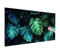 Diamond Art Leaves, 200x80cm Large Diamond Painting Kit, 5D DIY Modern Diamonds Painting Kits for Adults, Rhinestones Crystal Art for Adults, Craft Kits, Home Decoration, Room Decor, Gifts, Model,C-98