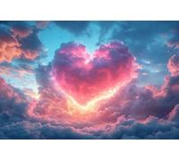 Diamond Art Love Diamond Painting Kits for Adults, 5D Dream Crystal Art Crafts for Adults Gem Paintings, DIY Full Drill Cross Stitch Pictures Embroidery Kit for Home Wall Decor Gifts 30x45cm X-249