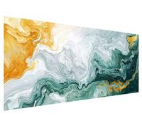 Diamond Art Marble, 130x50cm Large Diamond Painting Kit, 5D DIY Simplicity Dimond Painting Kits for Adults, Rhinestones Dimond Art Supplies for Adults, Crystal Arts Kits for Room Christmas Decor F-64
