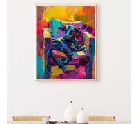 Diamond Art Mountain Diamond Art Kits Adults Horse Diamont Painting Full Drill Crystal Kits for Adults Beginners DIY Cross Embroidery Crafts Pictures, for Home Wall Decor, Gifts 24x31in PJY9 5-7
