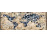 Diamond Art Painting Kits for Adults 300x100cm, 5D Large Diamond Painting Map Full Round Drill Gem Art Retro Crystal Cross Stitch Arts Crafts Paint by Numbers for Home Wall Decor Gifts -LR809