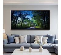 Diamond Art Painting Kits for Adults 60x30cm, 5D Large Diamond Painting Landscape Full Round Drill Gem Art Woodland Crystal Cross Stitch Arts Crafts Paint by Numbers for Home Wall Decor Gifts -LR7