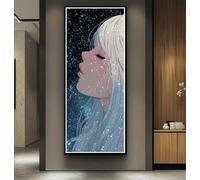 Diamond Art Painting Kits for Adults 70x140cm, 5D Large Diamond Painting Princess Full Round Drill Gem Art Starry Sky Crystal Cross Stitch Arts Paint by Numbers for Home Wall Decor Gifts -LR927