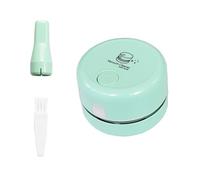 Diamond Art Painting Universal Battery-Powered Vacuum Tool with Brush & Suction Head, Portable Art Dust Collector for 5D DIY Kits, Rhinestone Beads Cleanup-Blue