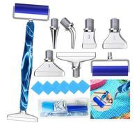 Diamond Art Pens Tools Diamond Painting Accessories Kits With Screw Metal Tip Roller Diamond Painting Pen Drill Bead Dot Pens For Art Craft Nail (Blue pen Silver 6)