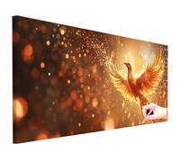 Diamond Art Phoenix 200x80cm Large Diamond Painting Dream DIY Crystal Art Kits Adult Crafts Full Drill Dimond Painting Hobbies for Adults Women 5D Gem Rhinestone Crafts Kits Gifts for Women Decor U-94