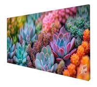 Diamond Art Plant 78.7x31.5in Large Diamond Painting Succulent Kits 5D Crystal Art Kits Crafts for Adults DIY Full Drill Gem Dimond Paintings Hobbies for Adults Women for Halloween Decor Gifts S-52