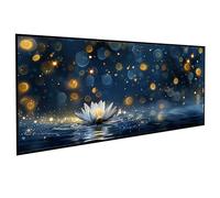 Diamond Art Plant Diamont Painting Kits Adults Water Lily Diamonds Painting Full Drill Crystal Art Kits for Adults Beginners, DIY Cross Stitch Embroidery Crafts Pictures, for Gifts 32x64in PJY9 U-X