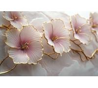 Diamond Art Retro Diamond Painting Kits for Adults, 5D Flower Crystal Art Crafts for Adults Gem Paintings, DIY Full Drill Cross Stitch Pictures Embroidery Kit for Home Wall Decor Gifts 40x60cm X-35