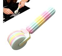 Diamond Art Roller - 3D Printed Grooved Rhinestone Embroidery Roller With Easy Grip Handle | Removable Tool For High Efficiency Pressing | Diamond Art Roller Accessories