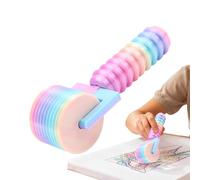 Diamond Art Roller - 3D Printed Rhinestone Art Roller Tool | Detachable Fixation Diamond Painting Pressing Craft Tool | Portable Rhinestone Pressing Applicator Accessories (Colorful)