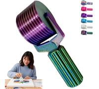 Diamond Art Roller, New 3D Printed Diamond Painting Roller Tool, Diamond Painting Press Rollers, DIY Diamond Studding Reinforcement Roller Pressure Diamond Wheel Fixer (Green)