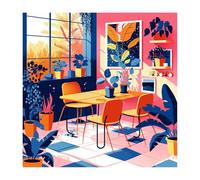 Diamond Art Room 2026 New Diamond Painting Cartoon 65x65cm,Crystal Art 5D DIY Square Drill Mosaic Kits for Adults,Arts and Crafts for Adults Christmas Halloween New Year Gifts Home Decoration O-682z