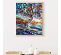 Diamond Art Saturn Diamond Art Kits Adults Yellow Diamont Painting Full Drill Crystal Kits for Adults Beginners Cross Embroidery Crafts Pictures, for Wall Decor, Gifts 36×48in/90x120cm PJY9 T-9