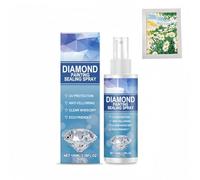 Diamond Art Sealer Spray,Permanent Transparent Traceless Glue for Diamond Painting & Crystal Art Accessories,Protects Against Dust and Diamond Loss,Fix & Shine Personalised Diamond Art Kits,100ml