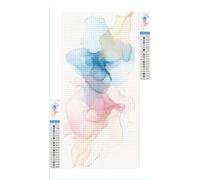 Diamond Art Simple Diamond Painting Abstract Crystal Art Kits for Adults, 5D DIY Cross Stitch Canvas Embroidery with Full Accessories Mosaic Crafts Pictures, Home Wall Decor Gifts 35x70cm G1-1210
