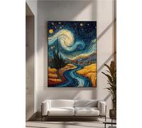 Diamond Art Sky, Landscape Diamond Painting Kits for Adults, 5D DIY Full Drill Crystal Gem Art Paintings Embroidery Mosaic Kits Crafts for Adults for Home Room Decor, Gifts 50x70 cm PjY5755 4-1