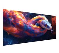 Diamond Art Snake,36x72in Large Diamond Painting,5D DIY Animal Dimond Art for Adults Set Crystal Rhinestone Embroidery Canvas Painting for Halloween Decorations Home Wall Decor, Gifts for Women W1-462