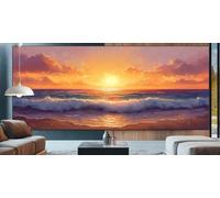 Diamond Art Sunset Large Diamond Painting 24x60in beach Paint by Numbers Kits for kids Full Square Diamond Art Accessories DIY Crystal Gem Art Diamond Dots Picture for Home Decor Gifts for Men E98